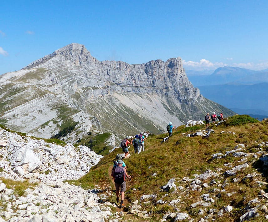 Sejour Randonnée dans le Vercors Sud - Groupes - Vacances Le Piroulet