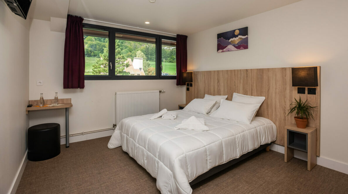 Chambre double dans le Vercors - Drôme - Le Piroulet, village vacances